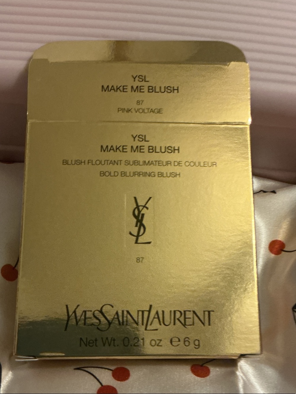 Yves Saint Laurent Make Me Blush — Pink Voltage